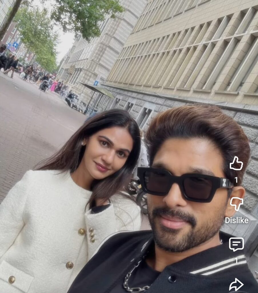 Inside allu arjun’s europe tour
