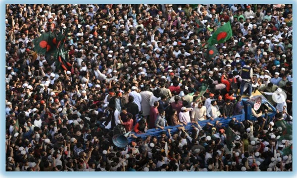Sharif osman hadi’s body brought back to bangladesh