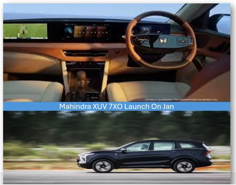 Mahindra Xuv 7Xo Launch On Jan 5- Teaser Reveals Major Upgrades And Expected Price 1 Mahindra xuv 7xo launch on jan