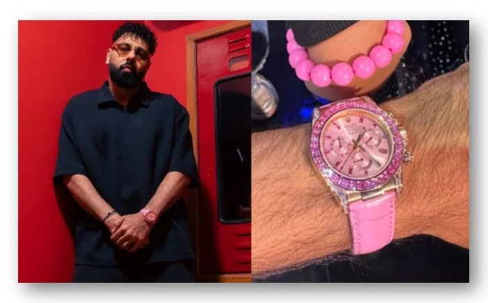 Badshah becomes first indian to own a $1 million pink barbie rolex