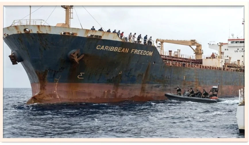 Us Seizes Second Oil Tanker Off Venezuela’s Coast Amid Escalating Maritime Crackdown 2 Us seizes second oil tanker off venezuela