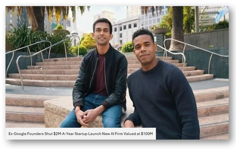 Launch new ai firm valued at $100m