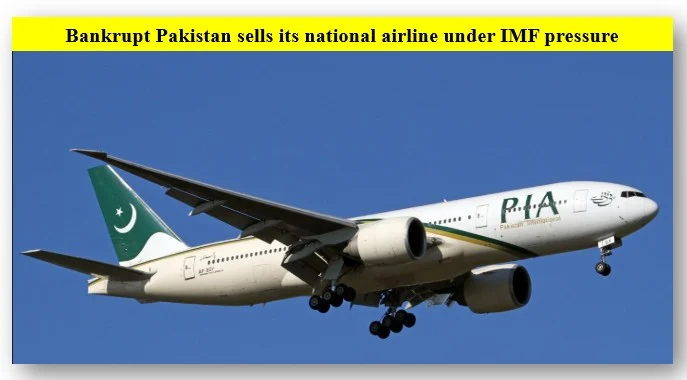 Pakistan sells its national airline