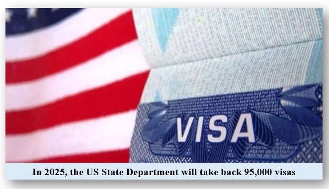 In 2025, The Us State Department Will Take Back 95,000 Visas- The Search Turned Up More Than 8,000 Foreign Students 2 The us state department will take back 95,000 visas
