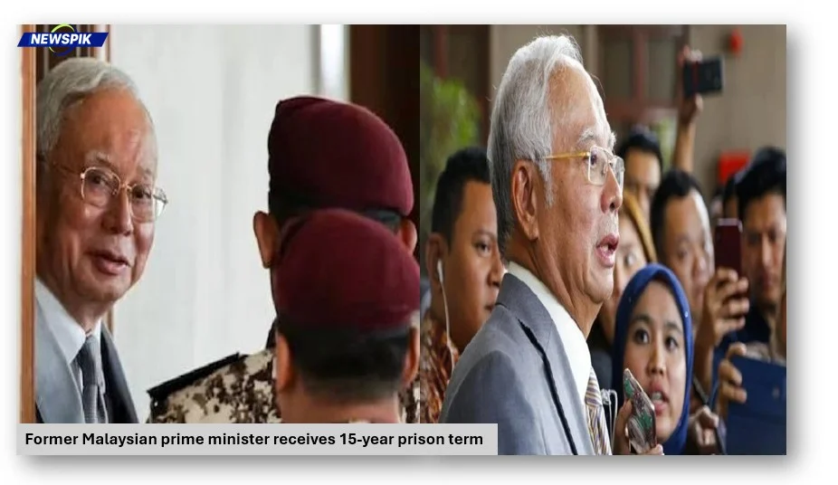 Former malaysian prime minister receives 15-year prison term