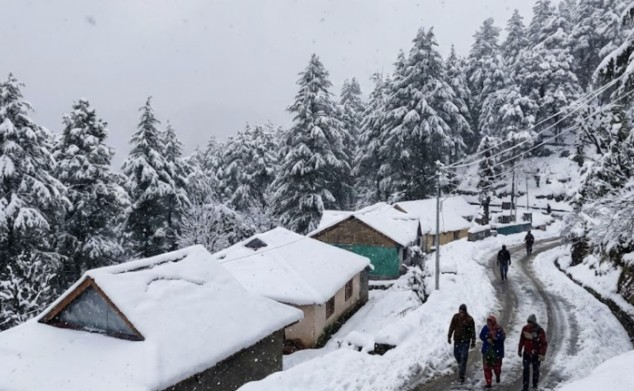 Snow-covered sites