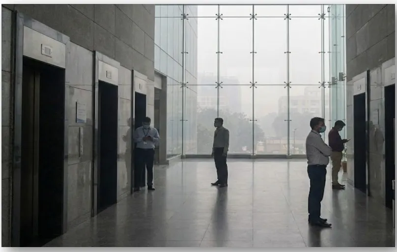 Delhi implements 50% mandatory work-from-home amid air pollution crisis