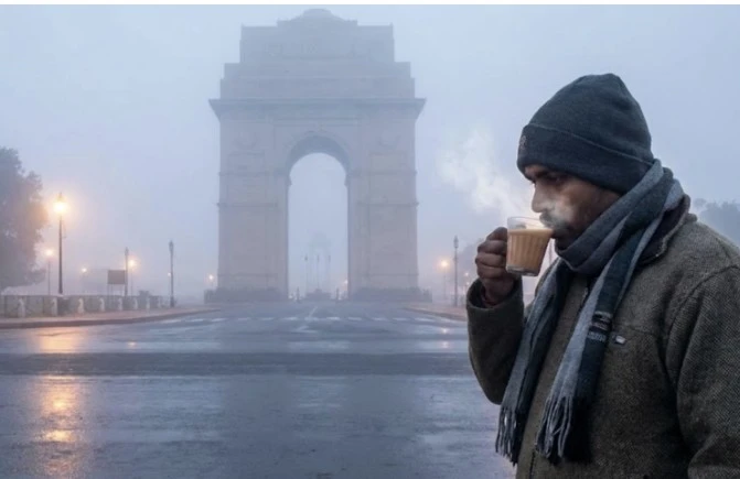 Delhi Continues To Shiver, Temperature May Rise In The Coming Days 2 Delhi continues to shiver