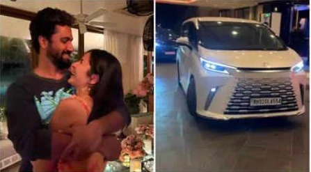 Vicky kaushal and katrina kaif purchased a ₹3. 20 crore lexus