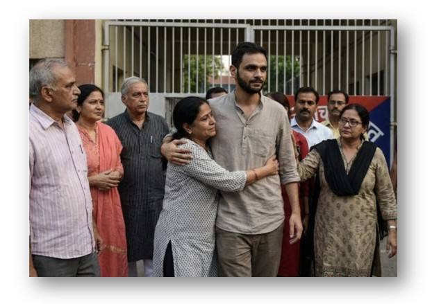 Umar khalid granted interim bail