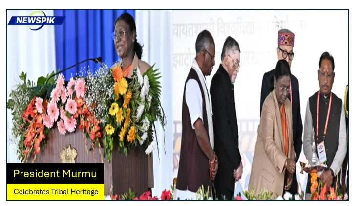 President Murmu Celebrates Tribal Heritage At Gumla’s Kartik Jatra 1 President murmu celebrates tribal heritage