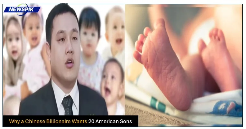 Why a chinese billionaire wants 20 american sons