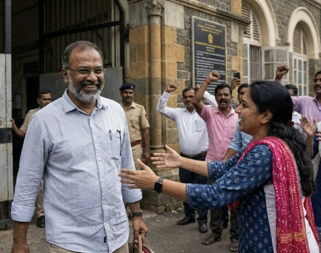 Bhima koregaon accused hany babu secures bail from bombay high court