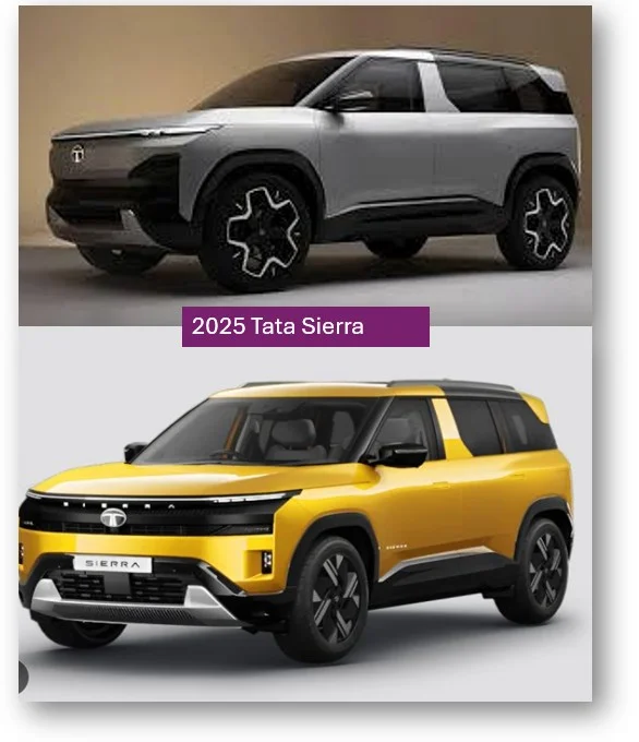 2025 Tata Sierra: Here’s What Each Variant Packs In Terms Of Features 2 2025 tata sierra
