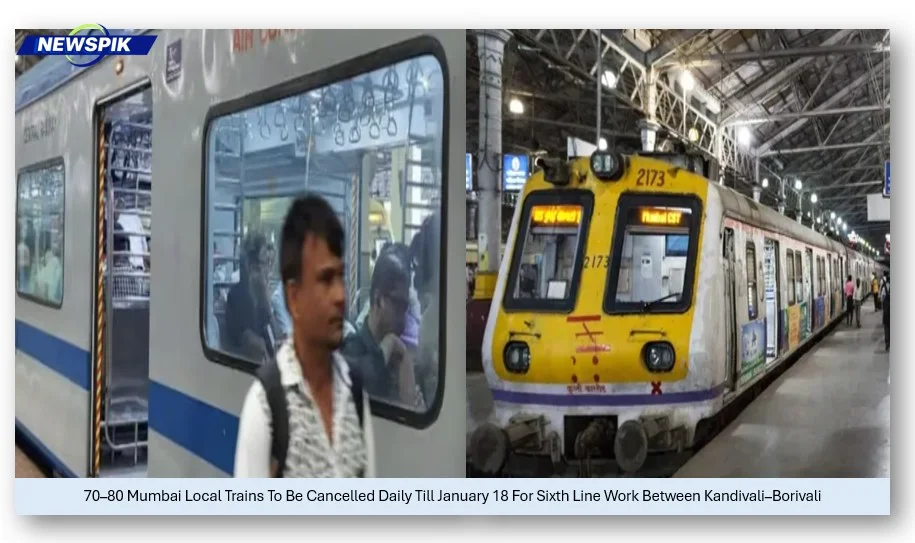 70–80 mumbai local trains to be cancelled daily