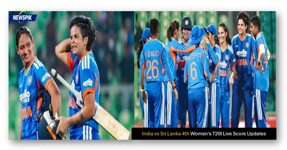 India vs sri lanka 4th women's t20i live score updates