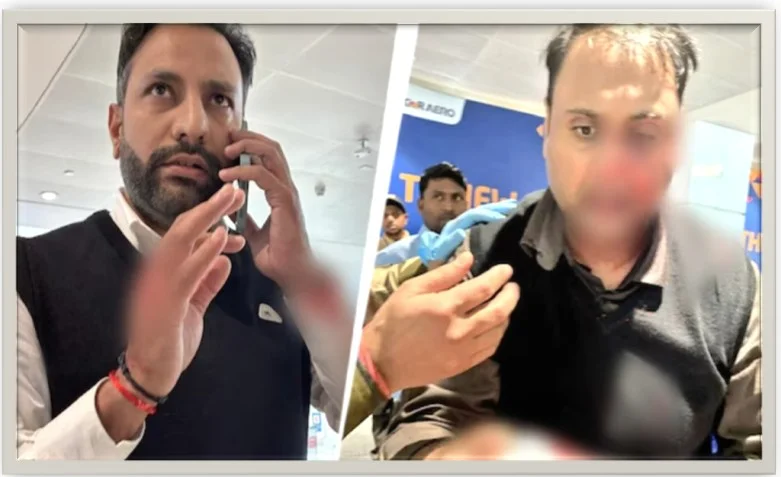 Passenger alleges assault by air india express pilot at delhi airport