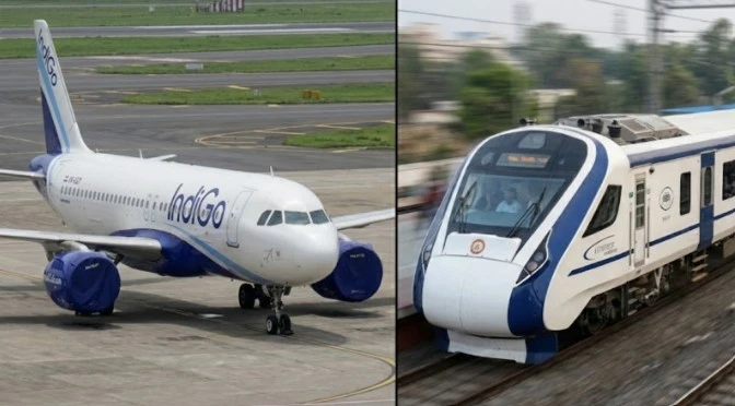 Indigo dumps, railways rescues