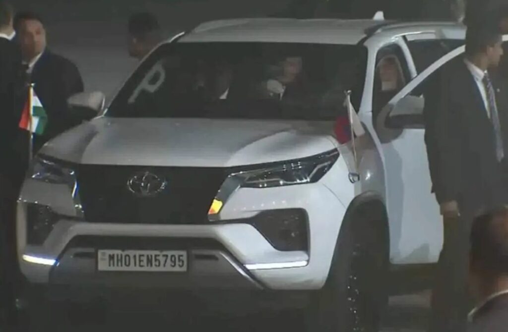 Modi-putin car-ride