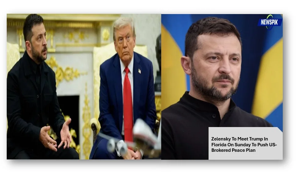 Zelensky to meet trump in florida on sunday to push us-brokered peace plan