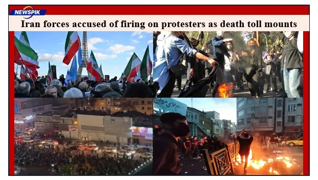 Iran Forces Accused Of Firing On Protesters As Death Toll Mounts 1 Iran forces accused of firing on protesters
