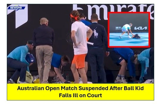Australian open match suspended