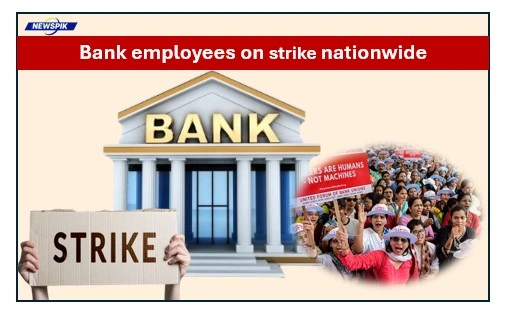Bank Employees On Strike Nationwide: Know Why! 1 Bank employees on strike nationwide