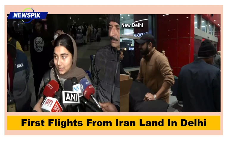 &Quot;No Internet, Dangerous Protests&Quot;- First Flights From Iran Land In Delhi 1 First flights from iran land in delhi