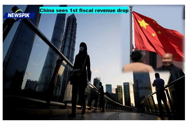 China Sees 1St Fiscal Revenue Drop 1 China sees 1st fiscal revenue drop