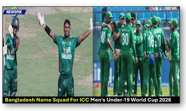 Bangladesh name squad for icc men's under-19 world cup 2026