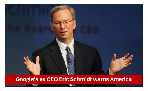 Google’s ex ceo eric schmidt