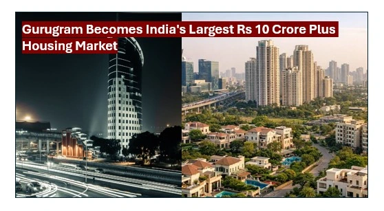 Gurugram Becomes India'S Largest Rs 10 Crore Plus Housing Market 1 Gurugram