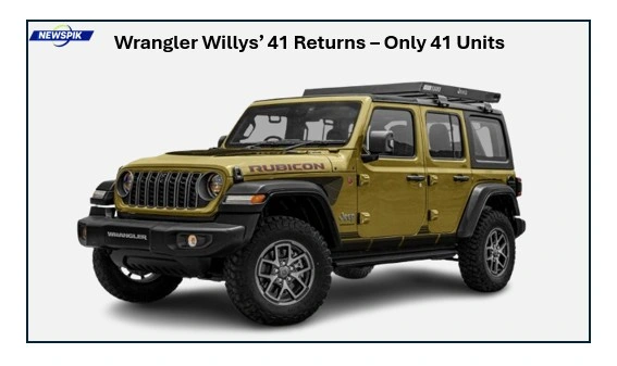 Wrangler willys 41