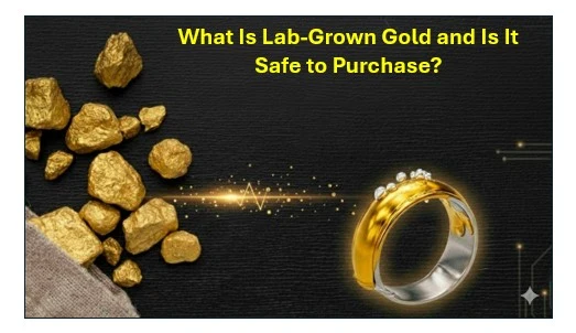 Lab-grown gold