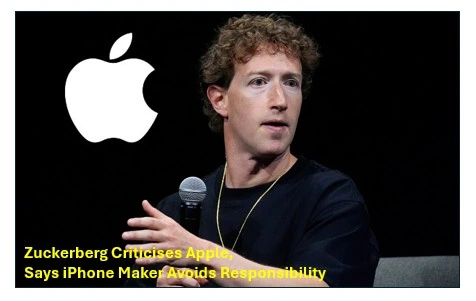 Zuckerberg criticises apple