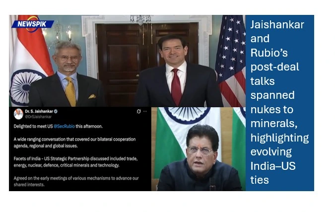 Nukes To Minerals: What Jaishankar, Rubio Discussed After India-Us Deal 1 Jaishankar and rubio