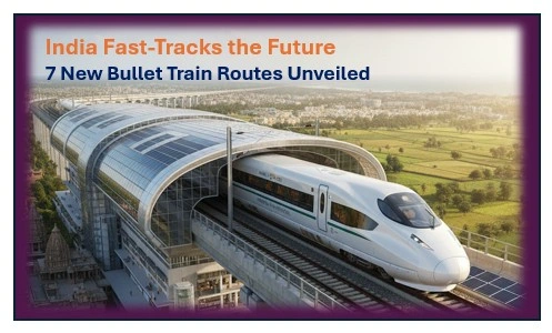 7 new bullet train routes unveiled