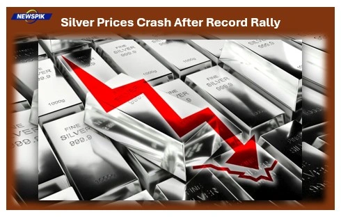 Silver prices crash after record rally