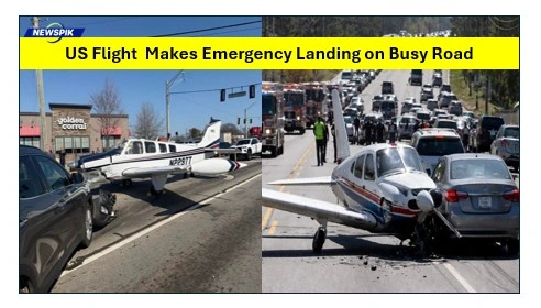 Emergency landing of us flight