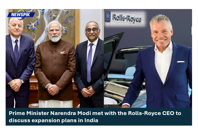 Pm modi & rolls-royce ceo