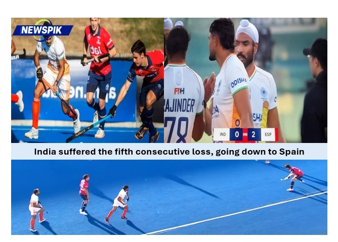 Fih pro league- india vs spain