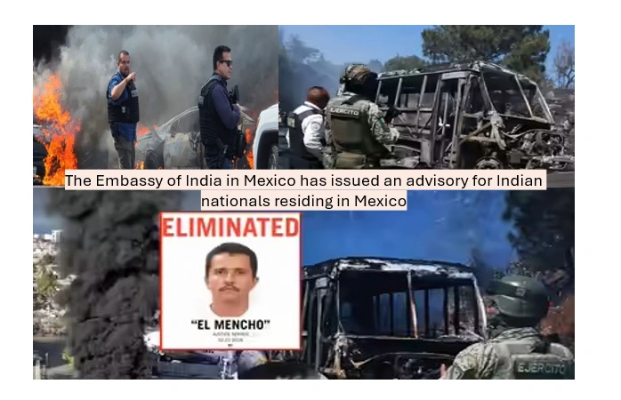 Indian Embassy Issues Advisory For Nationals In Mexico After Killing Of El Mencho 1 El mencho