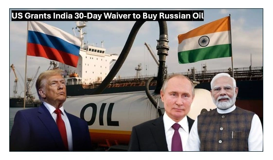 Us grants india 30-day waiver to buy russian oil