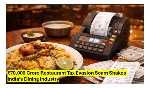 Restaurant tax evasion scam