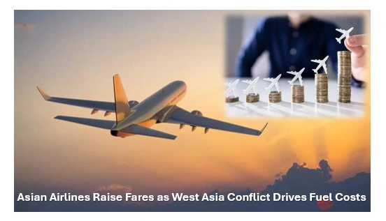 Asian airlines raise fares