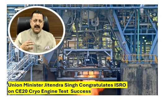 Union minister jitendra singh, ce20 cryo engine