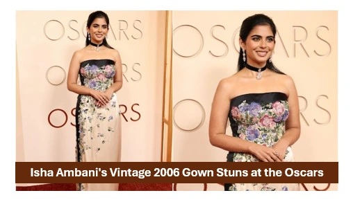 Isha ambani's vintage 2006 gown look