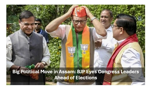 Bjp eyes congress leaders ahead of elections