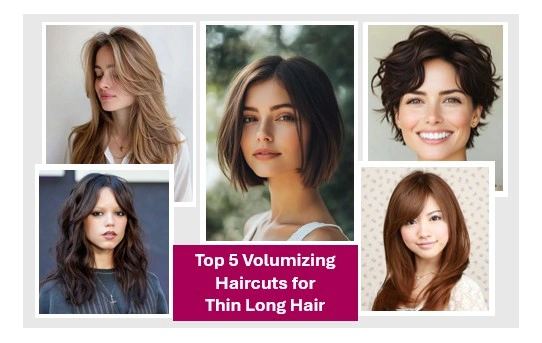 Volumizing haircuts for thin long hair