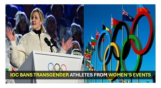 Ioc Banned Transgender Athletes From Playing The Olympics 1 Ioc's president, kirsty coventry